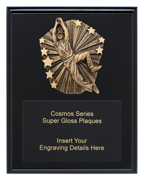 Cosmos Super Plaque - Male Fielding 225mm