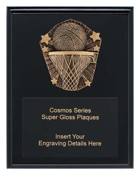 Cosmos Super Plaque - Basketball 225mm