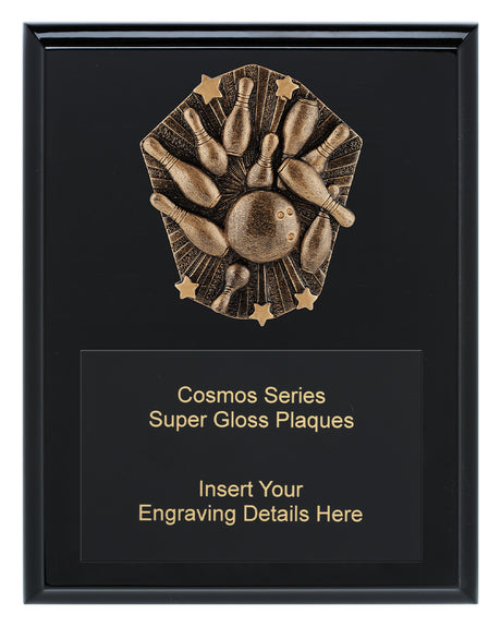 Cosmos Super Plaque - Tenpin 225mm