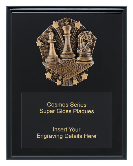 Cosmos Super Plaque - Chess 225mm