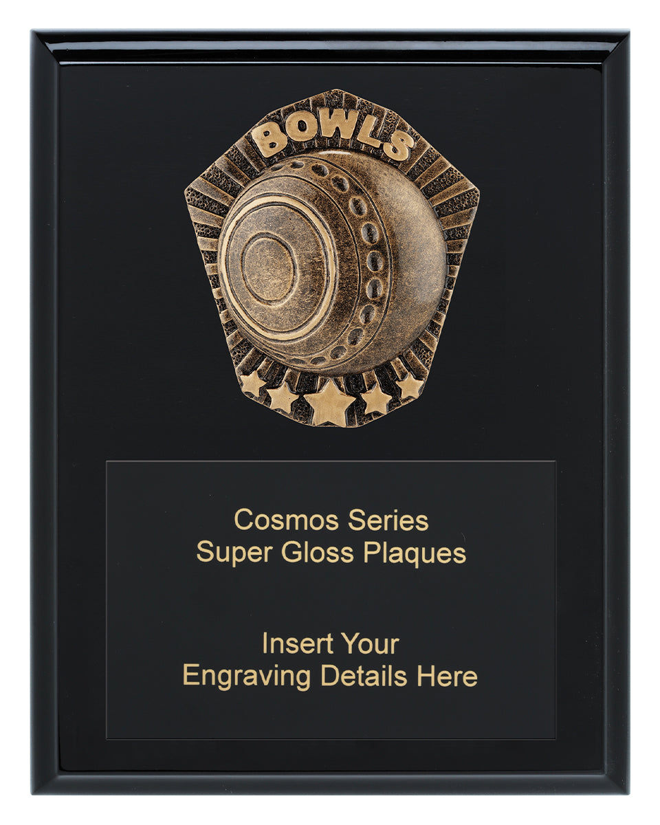 Cosmos Super Plaque - Bowls 225mm