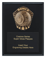 Cosmos Super Plaque - Bowls 225mm