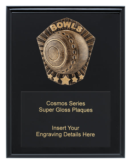 Cosmos Super Plaque - Bowls 225mm