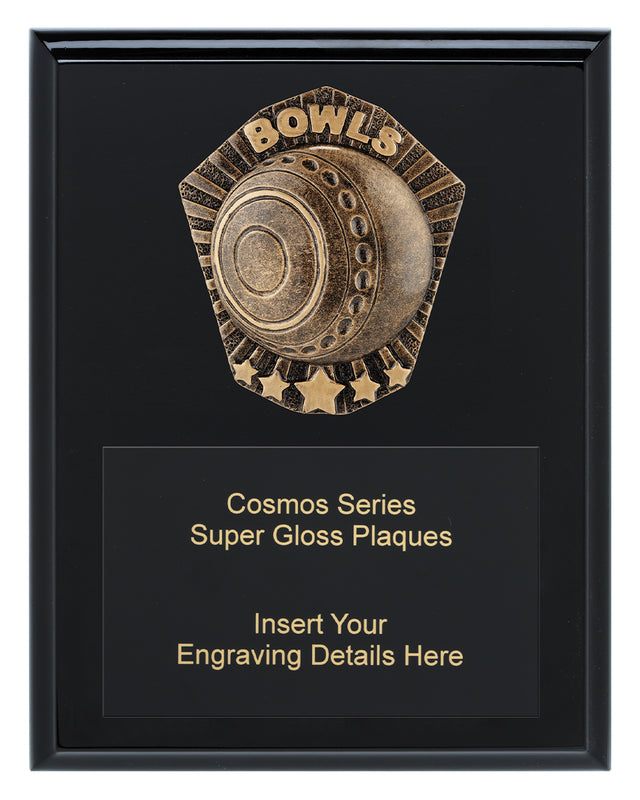 Cosmos Super Plaque - Bowls 225mm