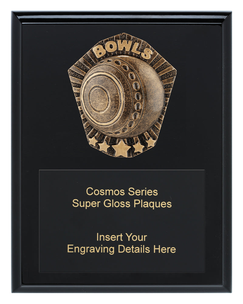 Cosmos Super Plaque - Bowls 225mm