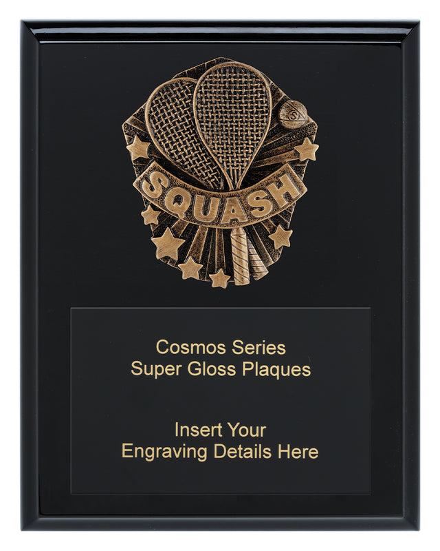 Cosmos Super Plaque - Squash 225mm