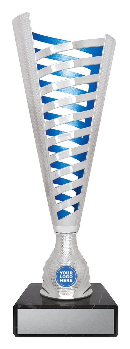 Citadel - Silver / Blue 375mm