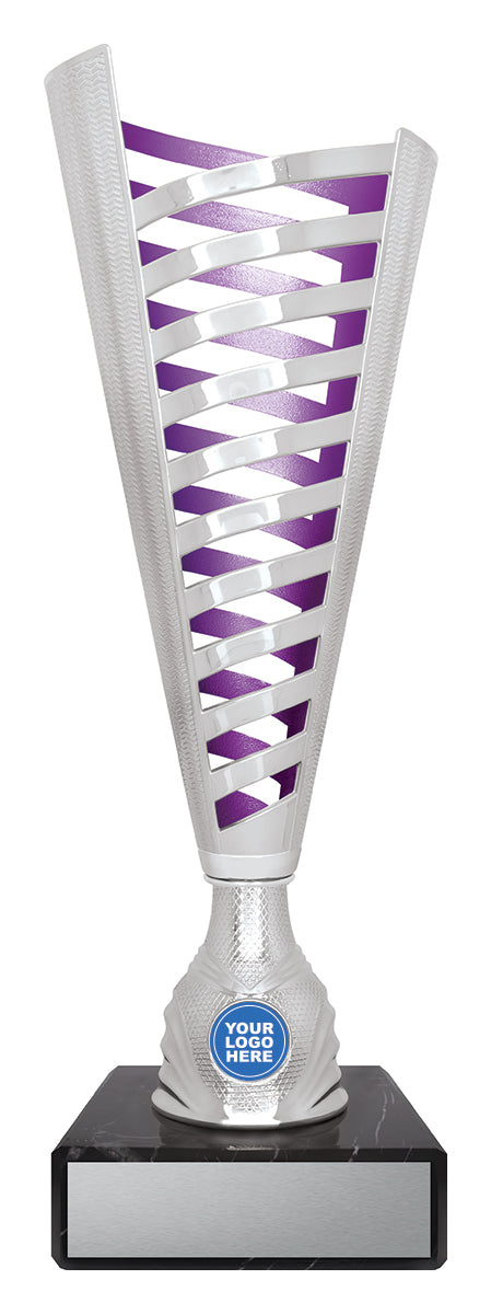 Citadel - Silver / Purple 375mm