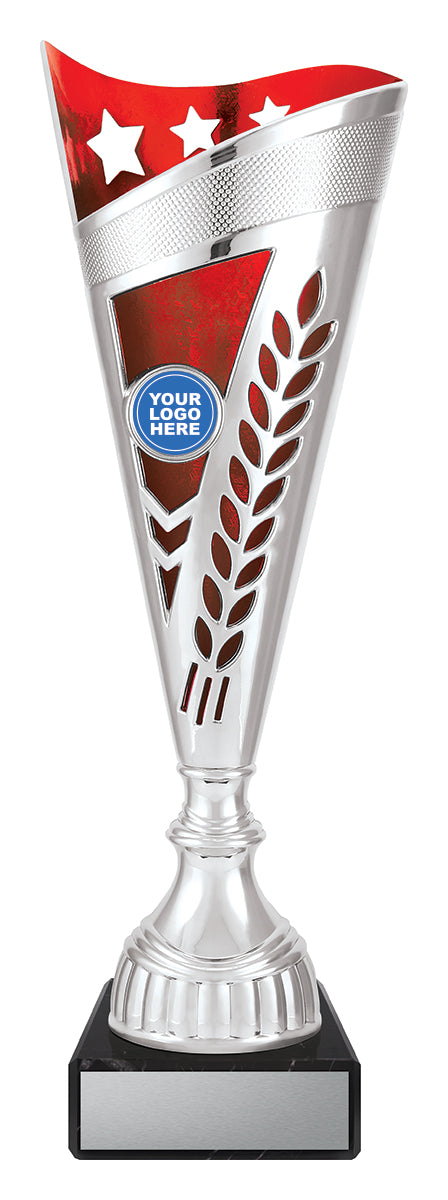 Starsail - Silver / Red 330mm