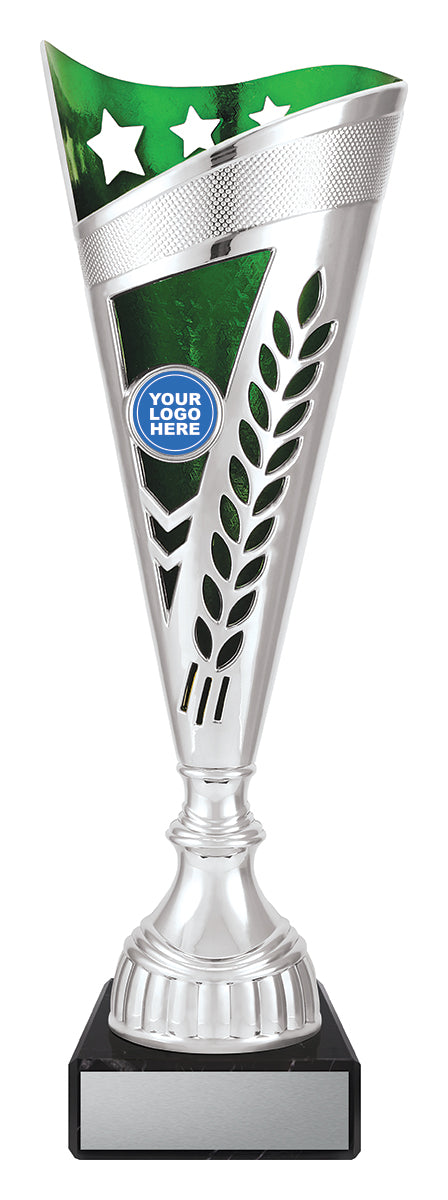 Starsail - Silver / Green 330mm