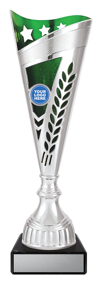 Starsail - Silver / Green 345mm