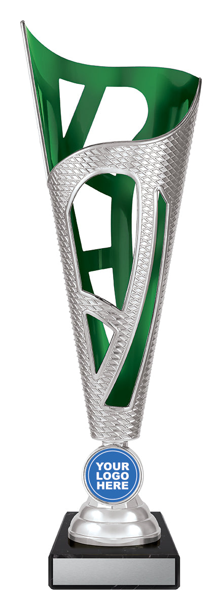 Dragon - Silver & Green 315mm