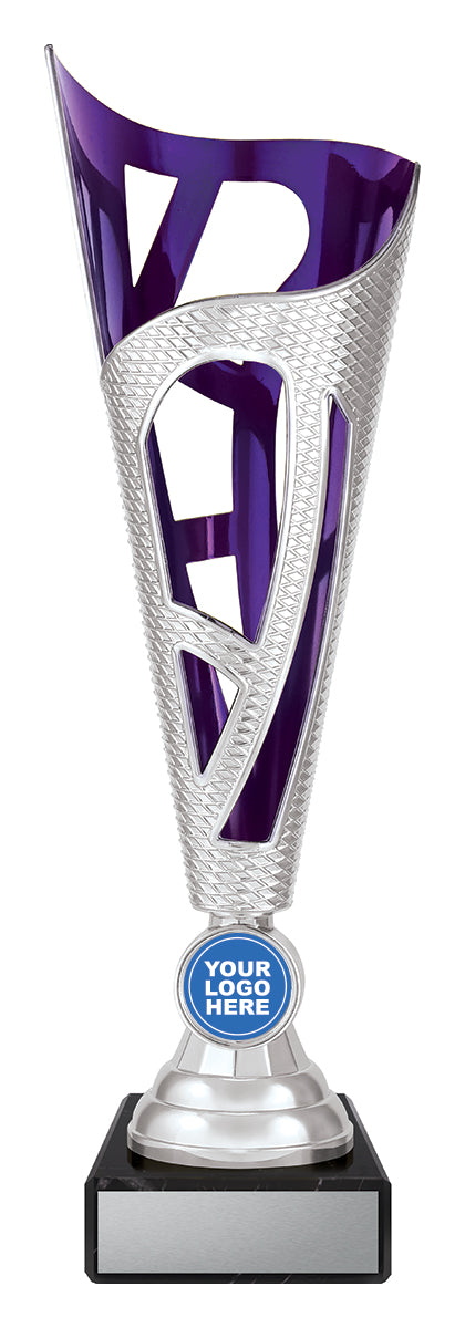 Dragon - Silver & Purple 335mm
