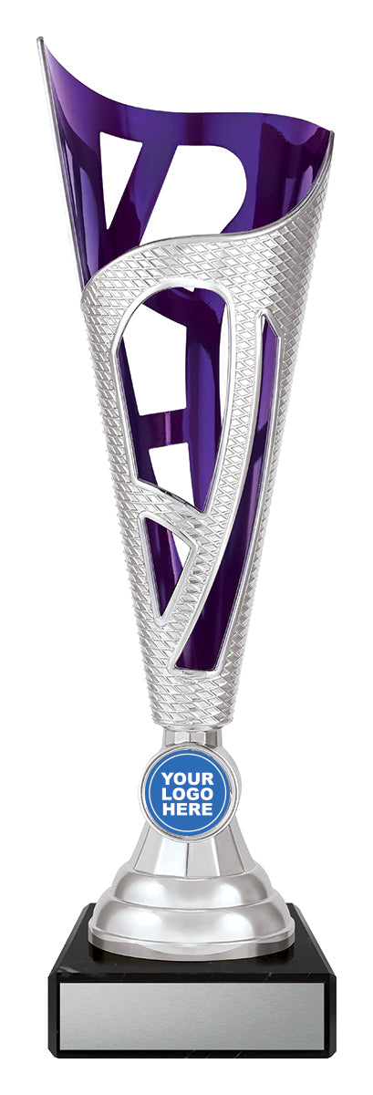 Dragon - Silver & Purple 350mm