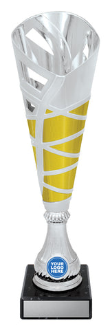 Hex Cup - Silver / Gold 370mm