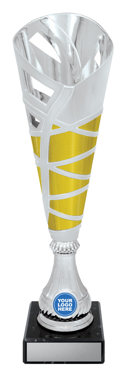 Hex Cup - Silver / Gold 370mm
