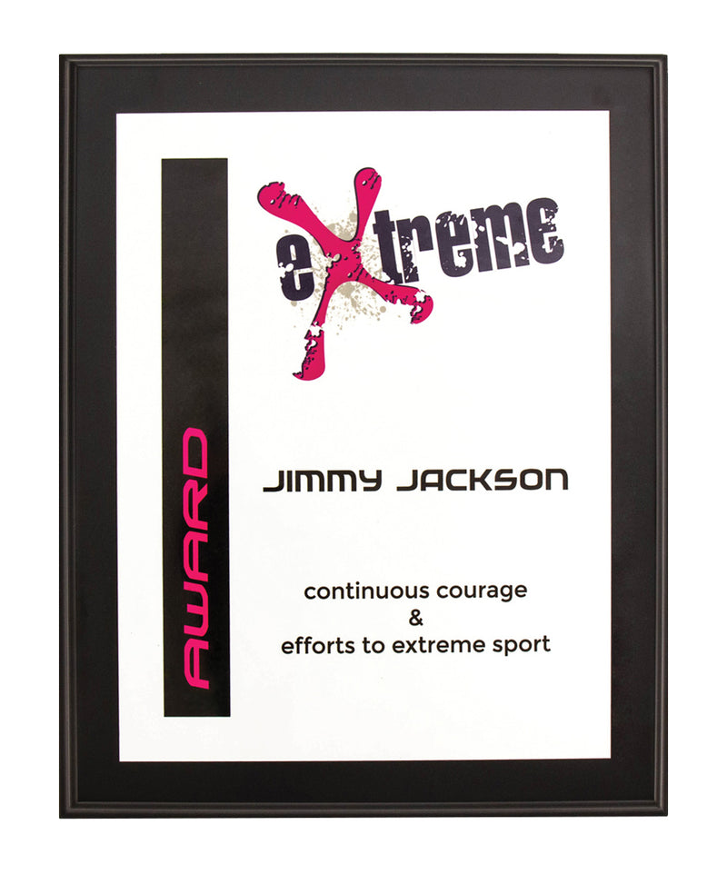 Black Plaques 250mm