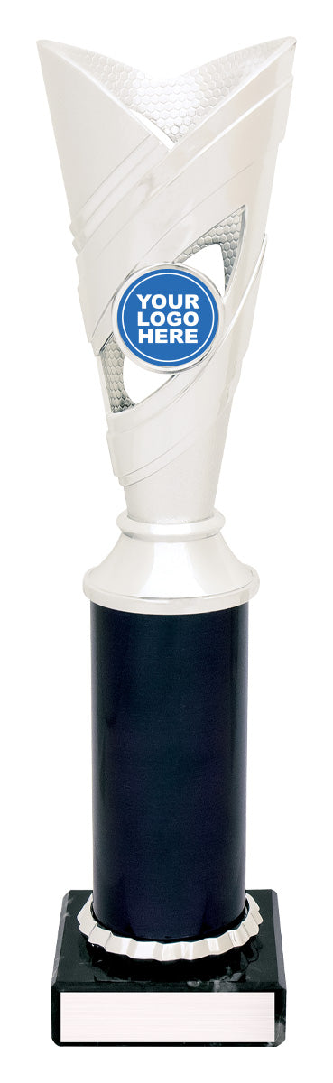 Curve Cups - Silver / Black 275mm