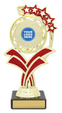 Gold / Red Kona 190mm
