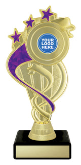 Purple Ribbon Star 180mm