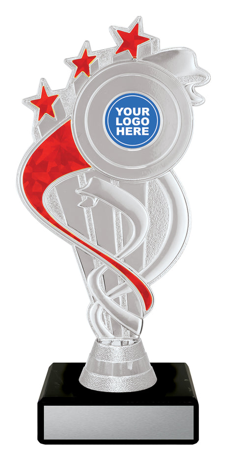 Ribbon Star - Red 180mm