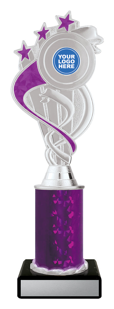 Ribbon Star - Purple 260mm