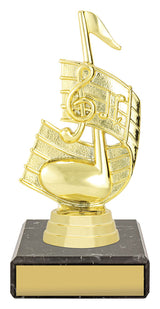 Music Note - Marble 130mm