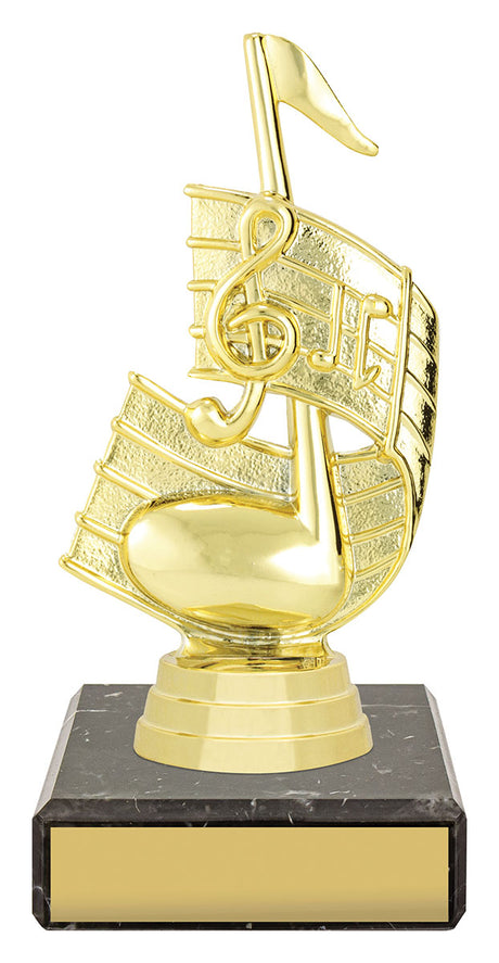 Music Note - Marble 130mm