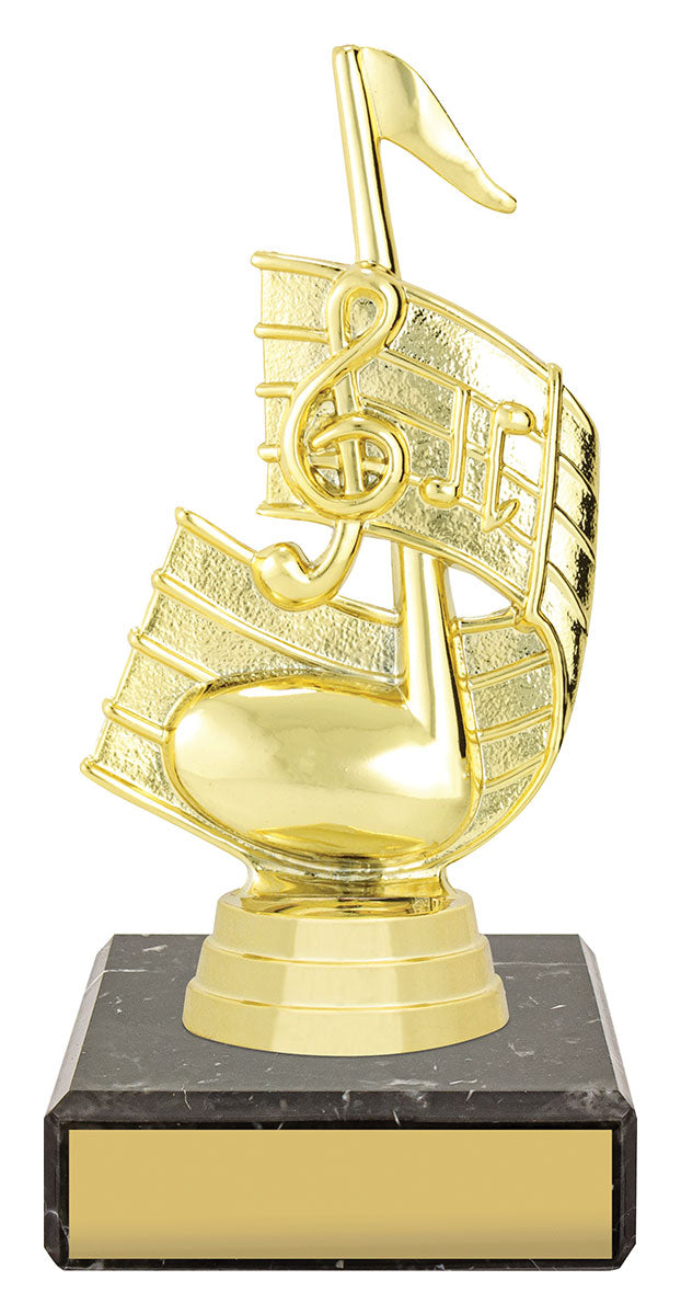 Music Note - Marble 130mm