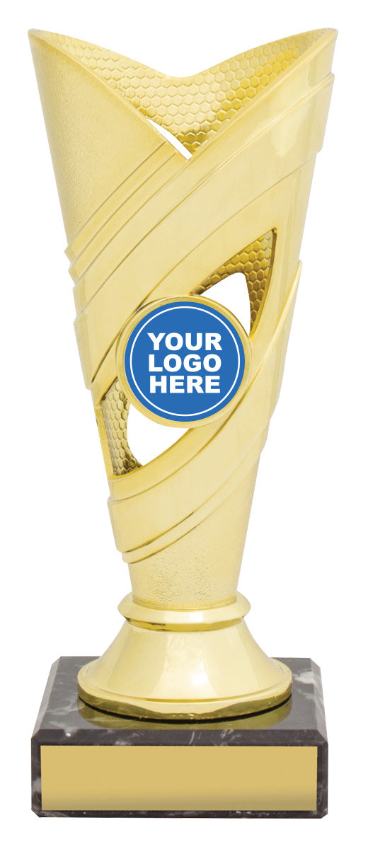 Curve Cups - Gold 170mm