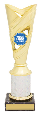 Curve Cups - Gold 225mm