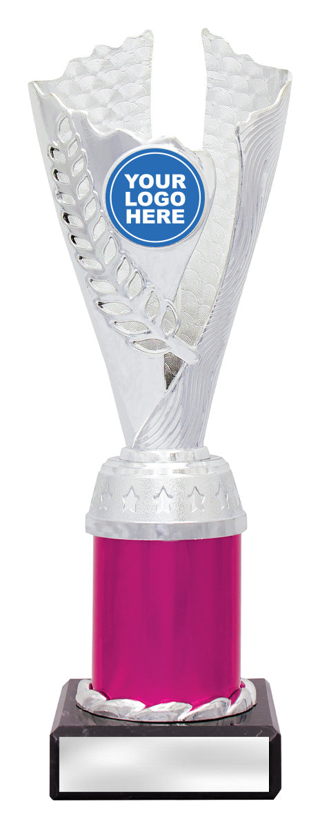 Spirit Cups - Silver / Pink 225mm
