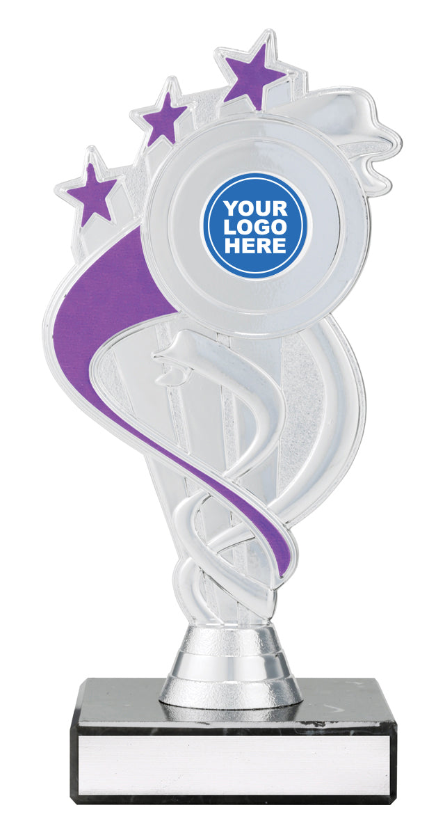 Silver Ribbon Star 180mm