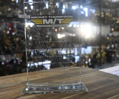 Custom Digitally Printed Glass Sales Awards image 2