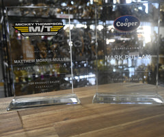 Custom Digitally Printed Glass Sales Awards image 4