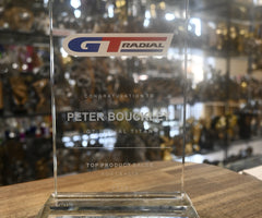 Custom Digitally Printed Glass Sales Awards image 3