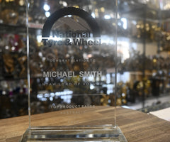 Custom Digitally Printed Glass Sales Awards image 6