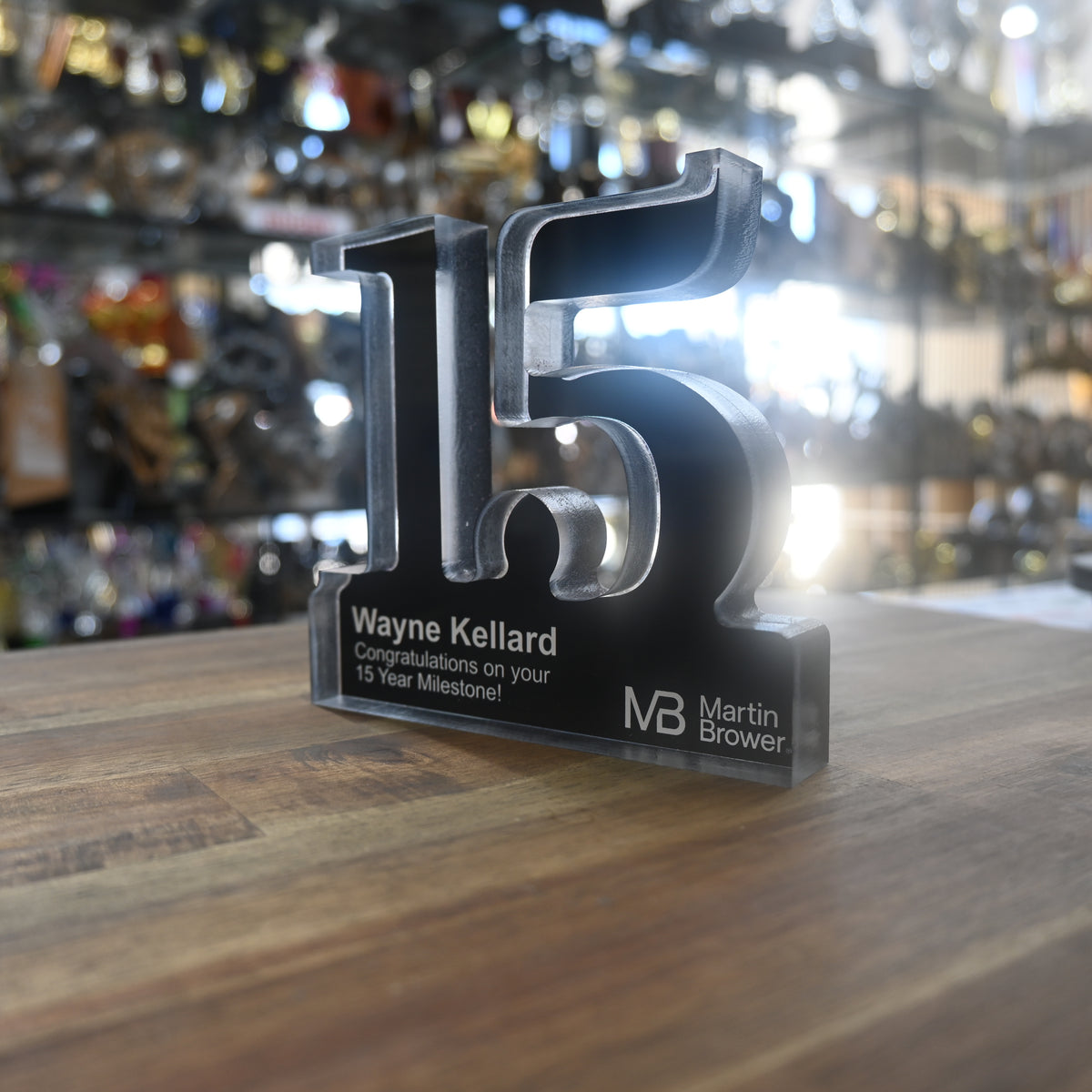 Custom Acrylic Service Awards