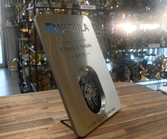 Custom Stainless Steel & Aluminium Plaque – Nebula image 4