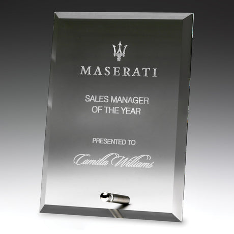 Prime Glass Plaque 150mm