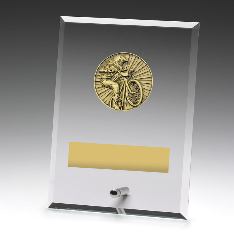Glass Plaques - BMX 175mm