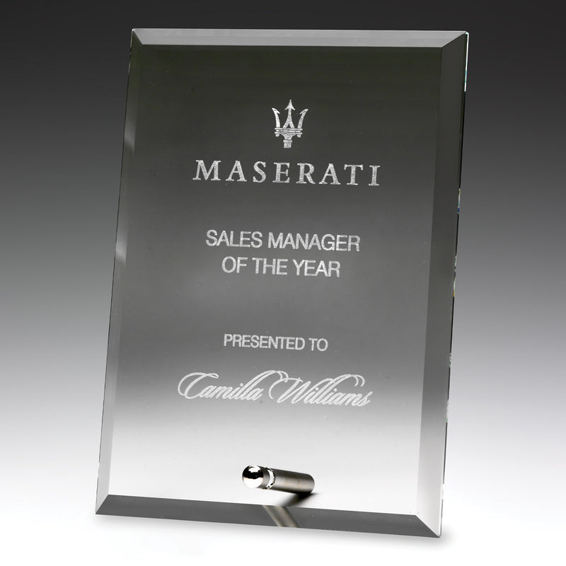 Prime Glass Plaque 150mm
