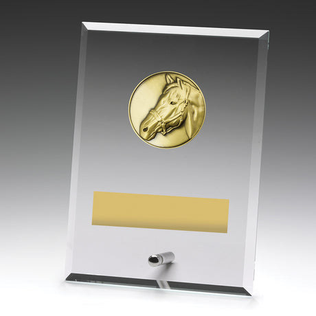 Glass Plaques - Horse 175mm