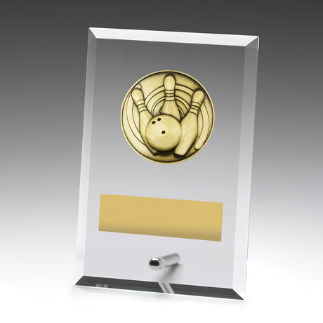 Glass Plaques - Tenpin 150mm