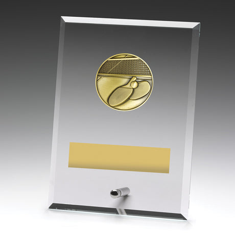 Glass Plaques - Table Tennis 175mm