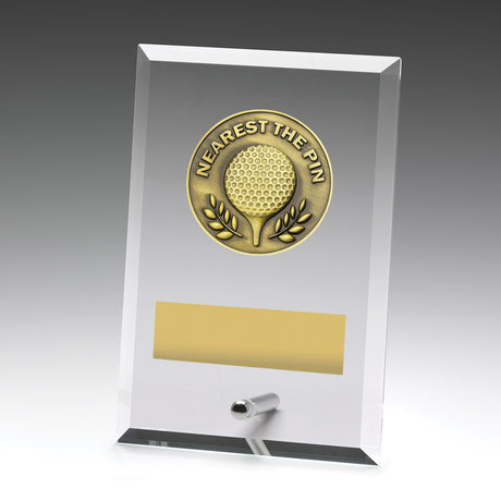 Glass Plaques - Nearest the Pin 150mm