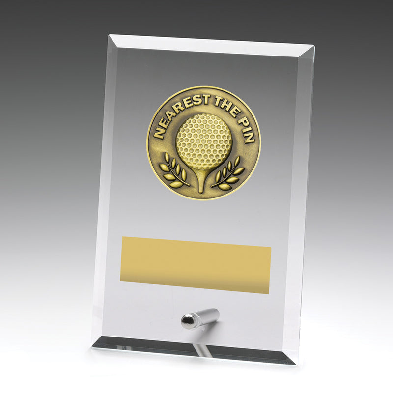 Glass Plaques - Nearest the Pin 150mm