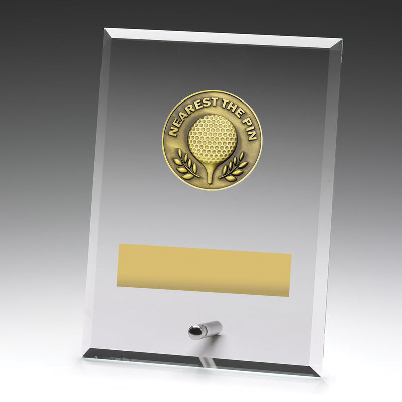 Glass Plaques - Nearest the Pin 175mm