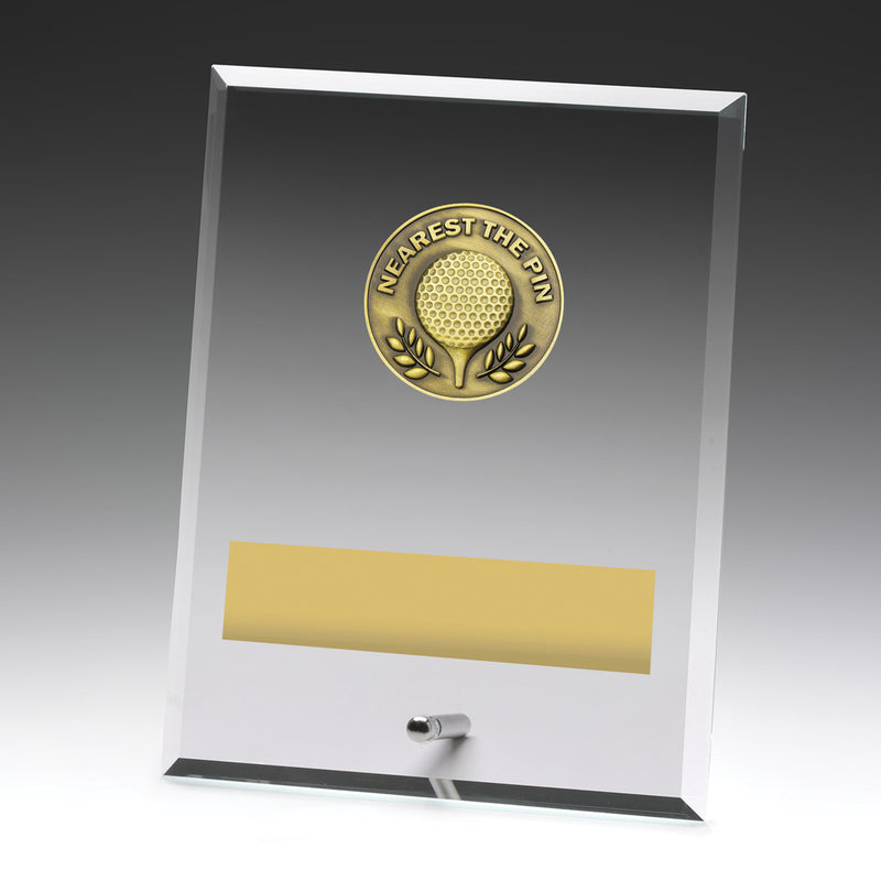 Glass Plaques - Nearest the Pin 200mm