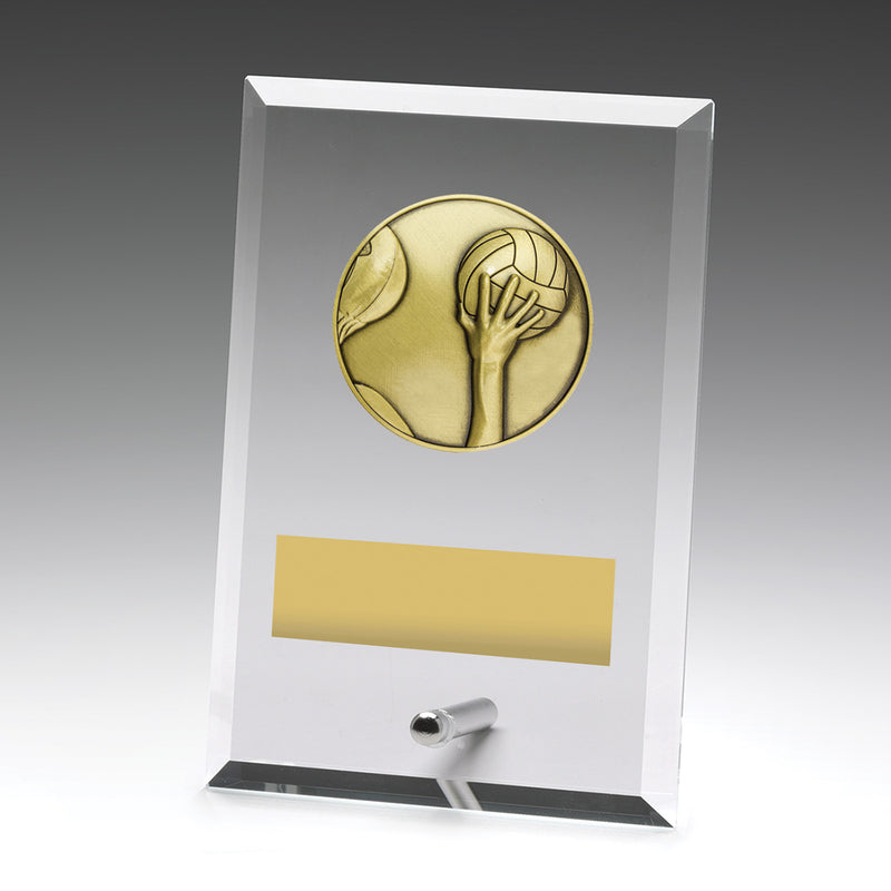 Glass Plaques - Water Polo Glass Plaque Water Polo 150mm